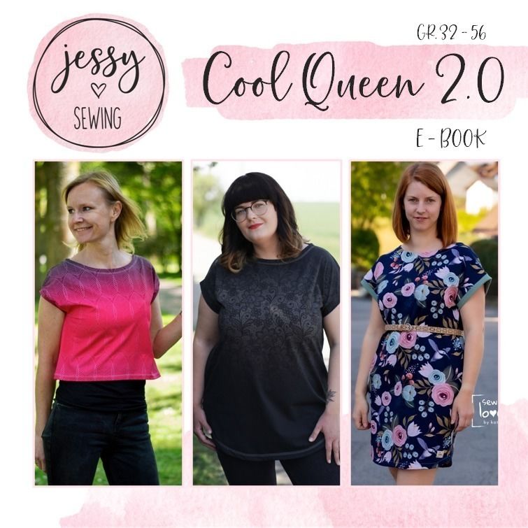 Schnittmuster Pattarina: Cool Queen 2.0 von Jessy Sewing
